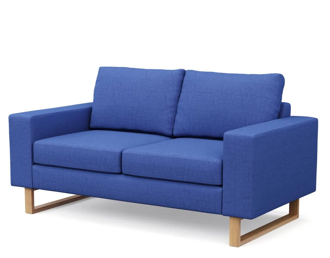 Sofa RONNY 2-Sitzer blau