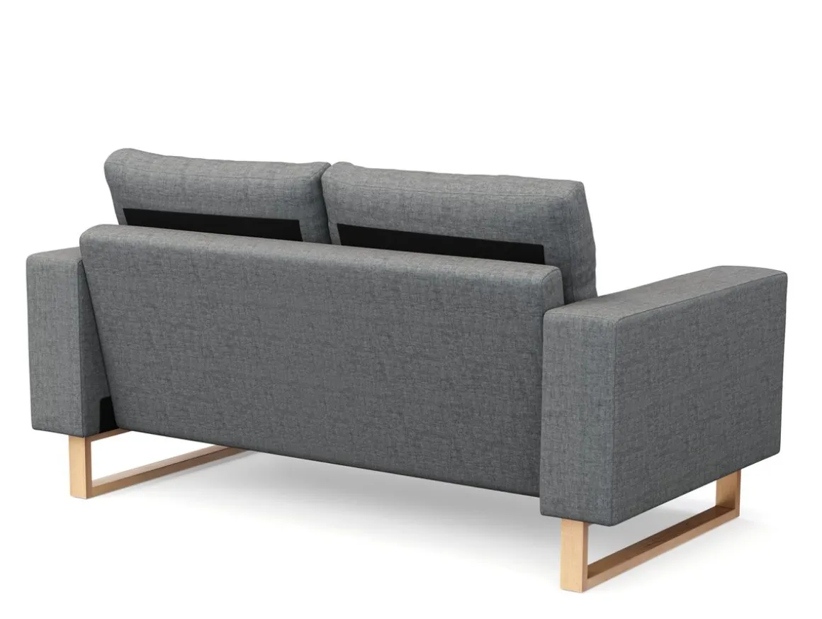 Sofa RONNY 2-Sitzer grau