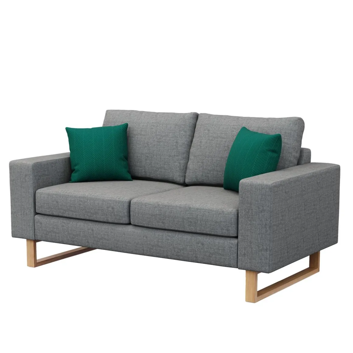 Sofa RONNY 2-Sitzer grau