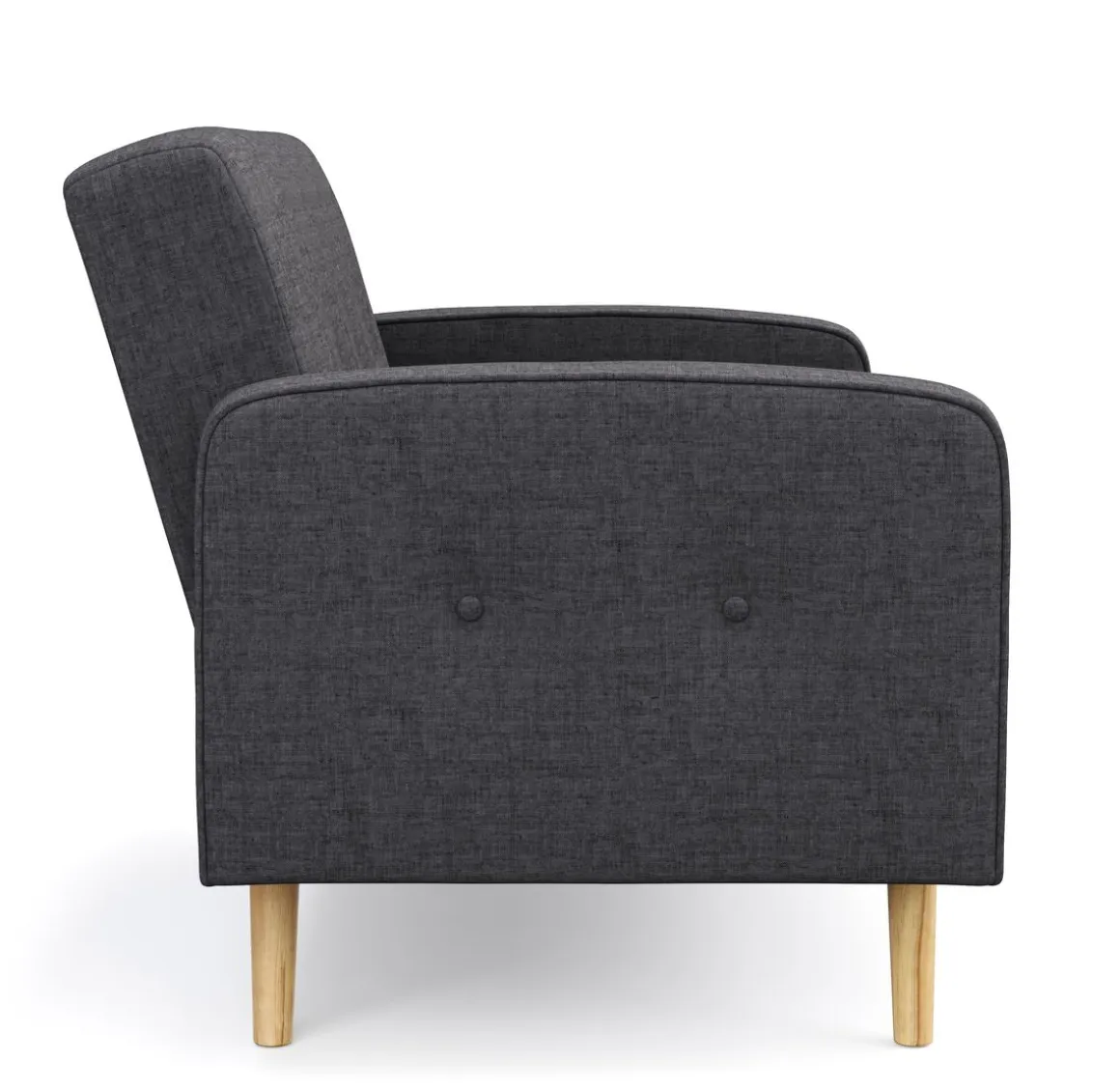 Sofa SAIDY 2-Sitzer anthrazit
