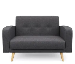 Sofa SAIDY 2-Sitzer anthrazit