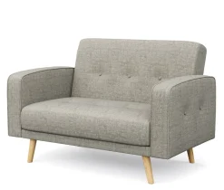 Sofa SAIDY 2-Sitzer grau