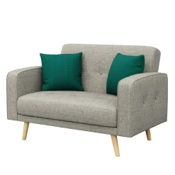 Sofa SAIDY 2-Sitzer grau