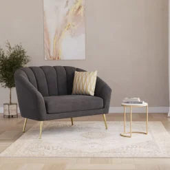 Sofa Samt DARIA anthrazit