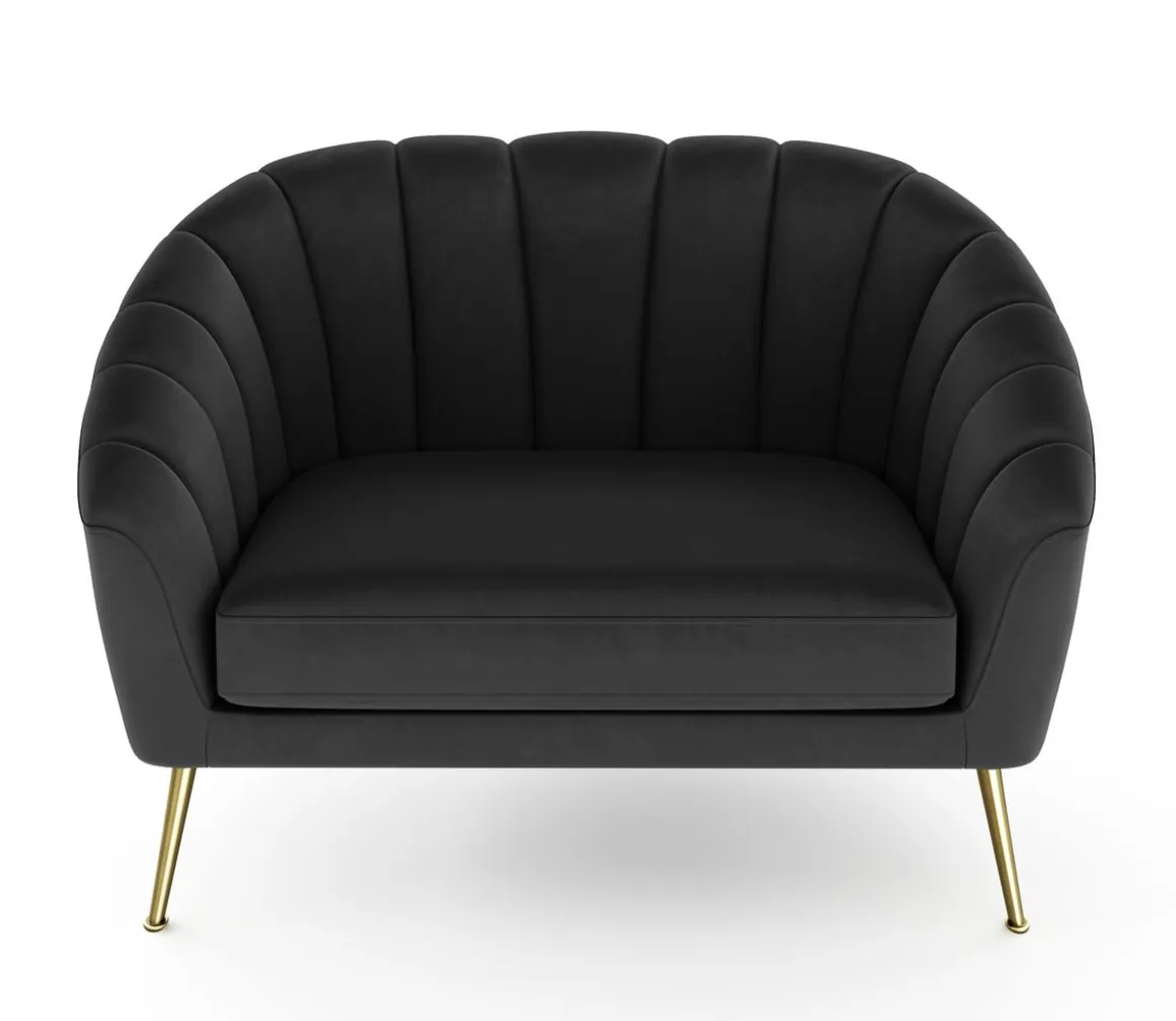 Sofa Samt DARIA anthrazit