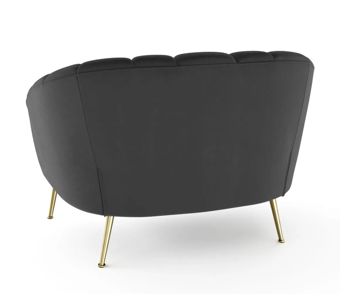 Sofa Samt DARIA anthrazit