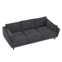 Sofa Samt DIYA anthrazit
