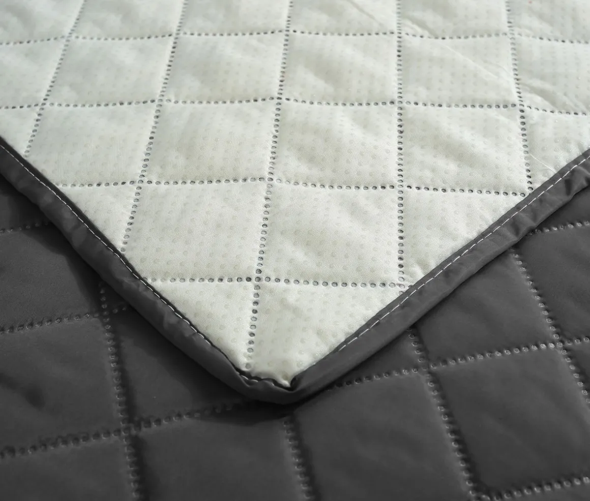 Sofaschoner 3-Sitzer 205 x 280 cm anthrazit