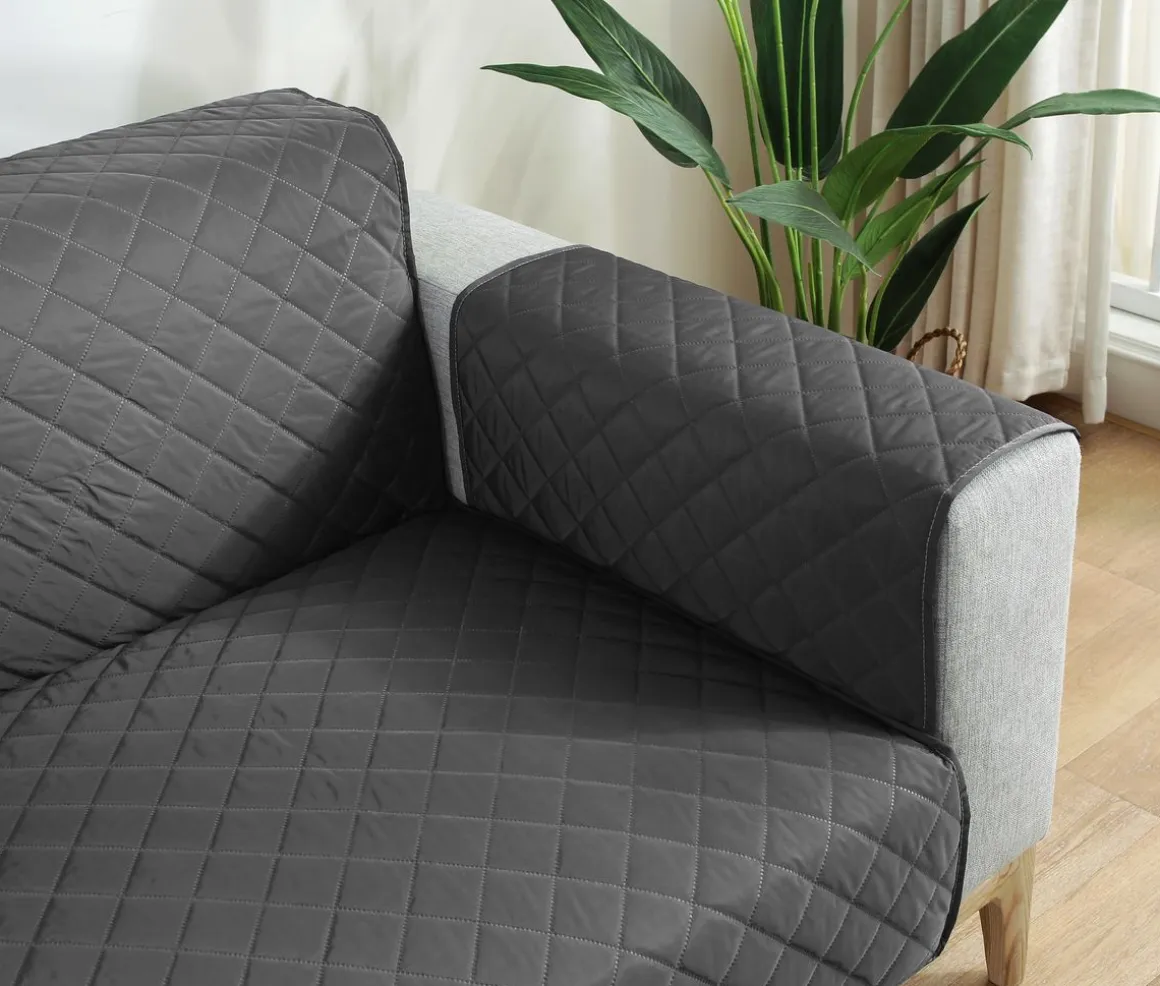 Sofaschoner 3-Sitzer 205 x 280 cm anthrazit