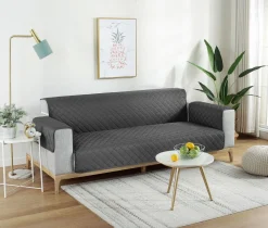 Sofaschoner 2-Sitzer 205 x 230 cm anthrazit