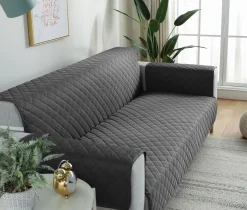 Sofaschoner 2-Sitzer 205 x 230 cm anthrazit