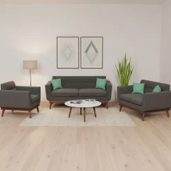 Sofa Set BAYLEE anthrazit