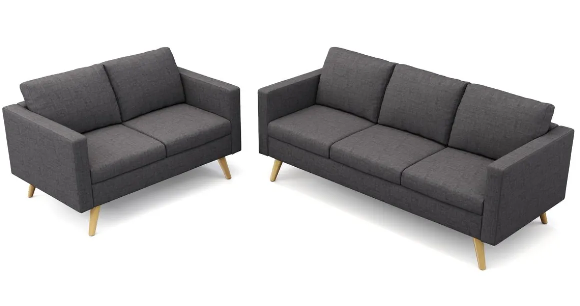 Sofa Set BLAIR anthrazit