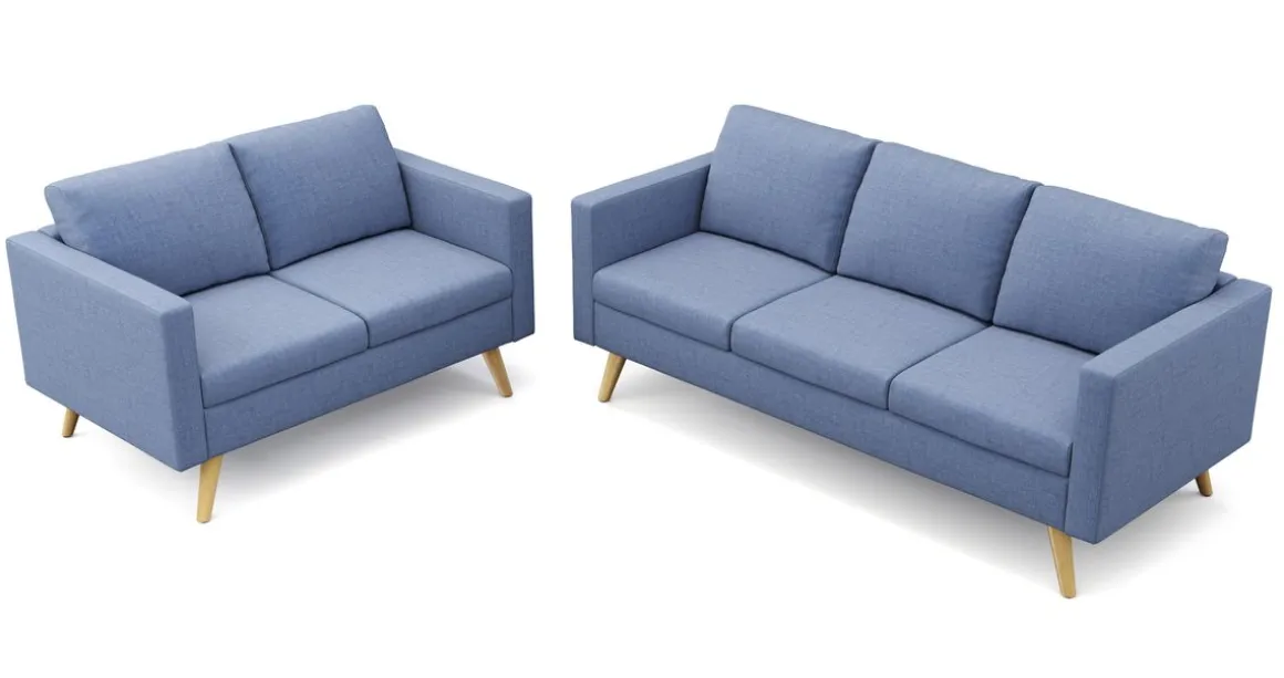 Sofa Set BLAIR blau