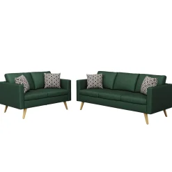 Sofa Set BLAIR dunkelgrün