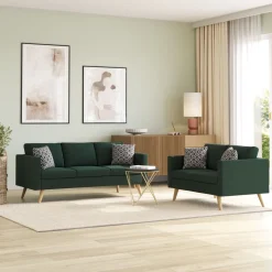 Sofa Set BLAIR dunkelgrün