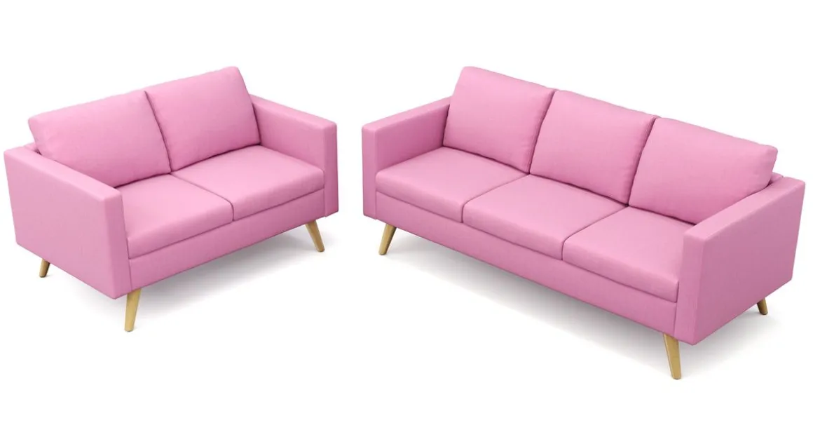 Sofa Set BLAIR pink