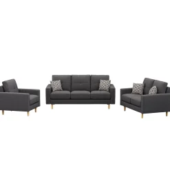 Sofa Set KAILY anthrazit