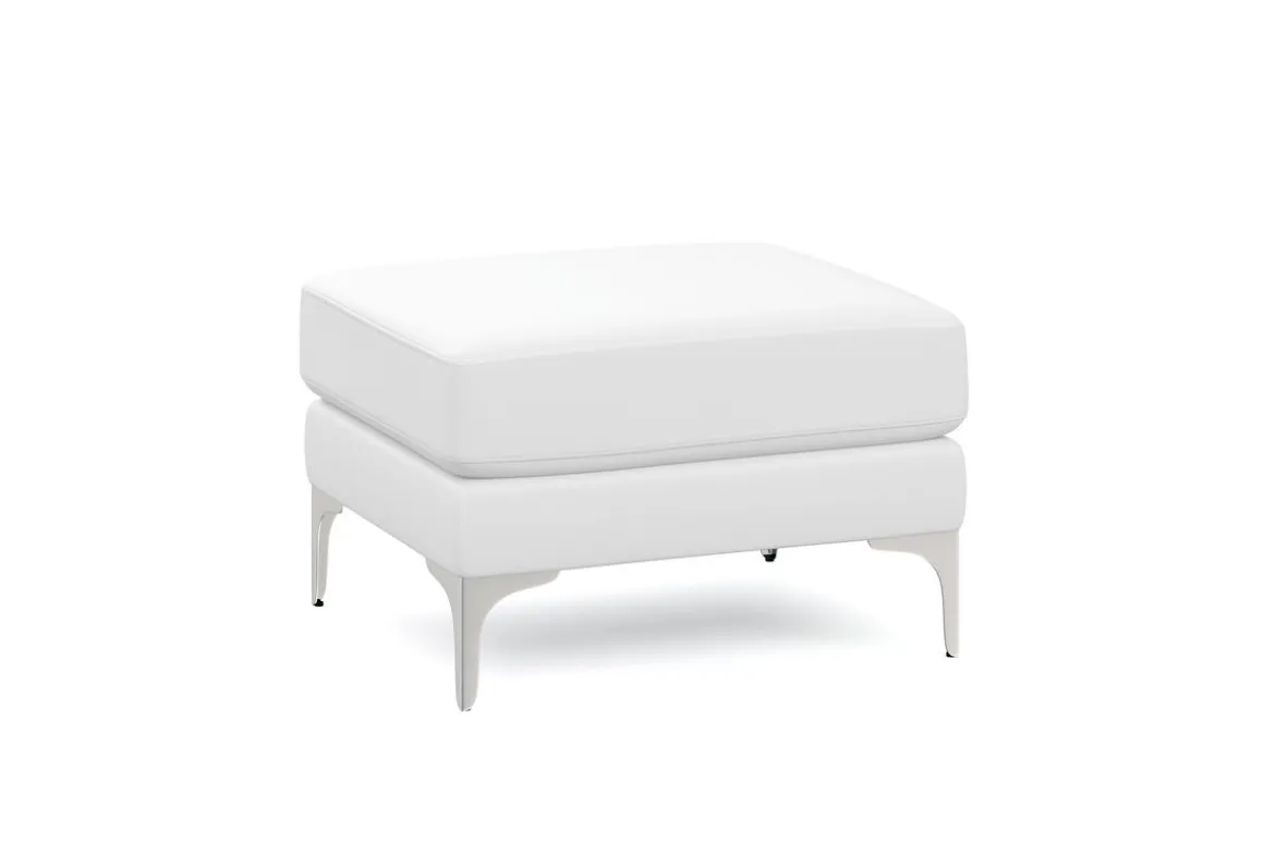 Sofa Set Leder LEX weiss