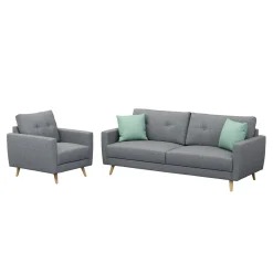 Sofa Set MANDY grau