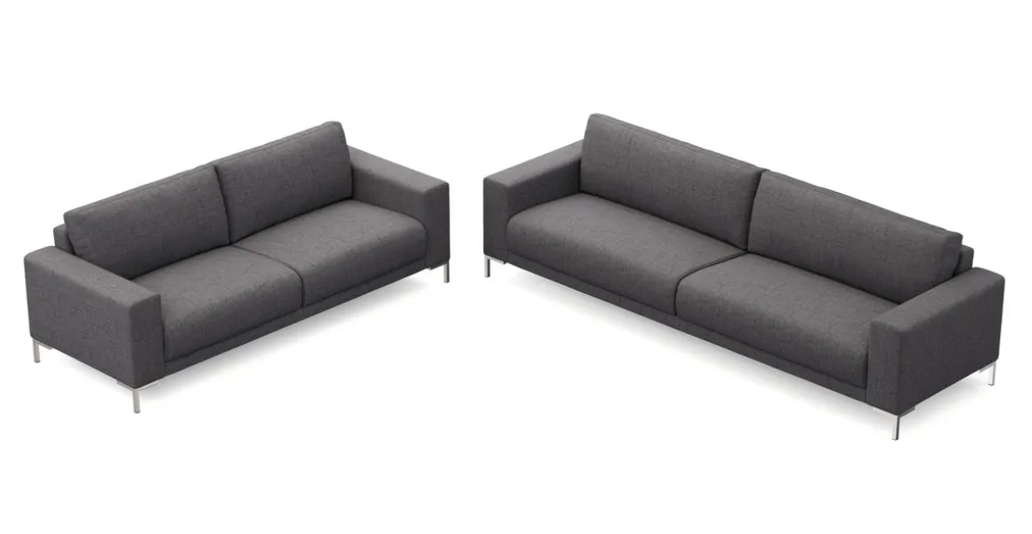 Sofa Set NOREEN anthrazit