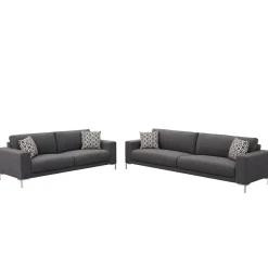 Sofa Set NOREEN anthrazit