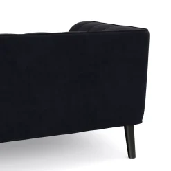 Sofa Set Samt MERLIN anthrazit