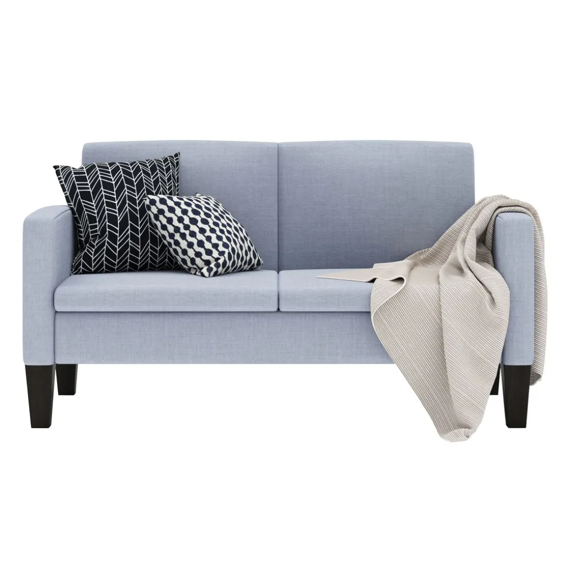 Sofa SVEN 2-Sitzer blau