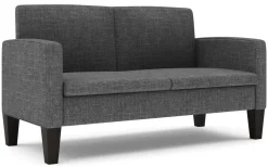 Sofa SVEN 2-Sitzer grau