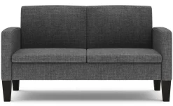Sofa SVEN 2-Sitzer grau