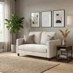 Sofa WINKLER 2-Sitzer beige