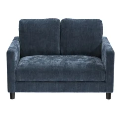Sofa WINKLER 2-Sitzer dunkelblau