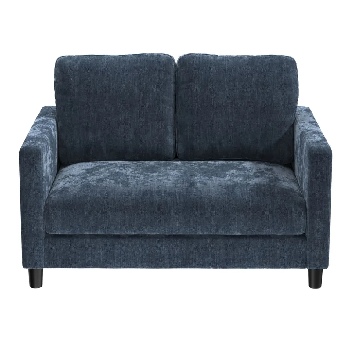 Sofa WINKLER 2-Sitzer dunkelblau