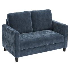 Sofa WINKLER 2-Sitzer dunkelblau