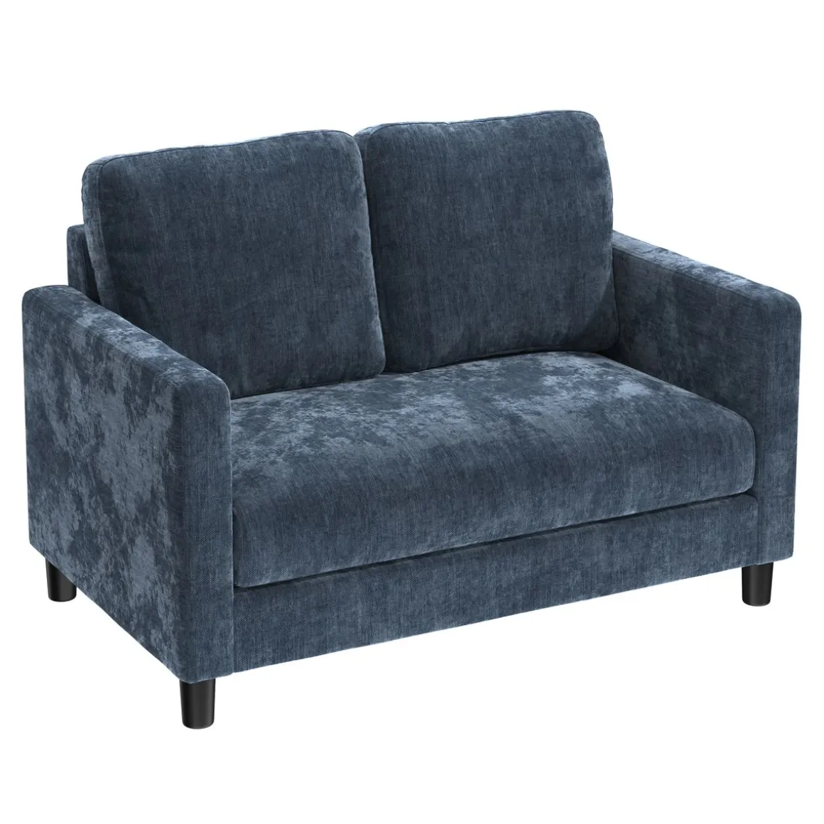Sofa WINKLER 2-Sitzer dunkelblau