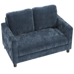 Sofa WINKLER 2-Sitzer dunkelblau
