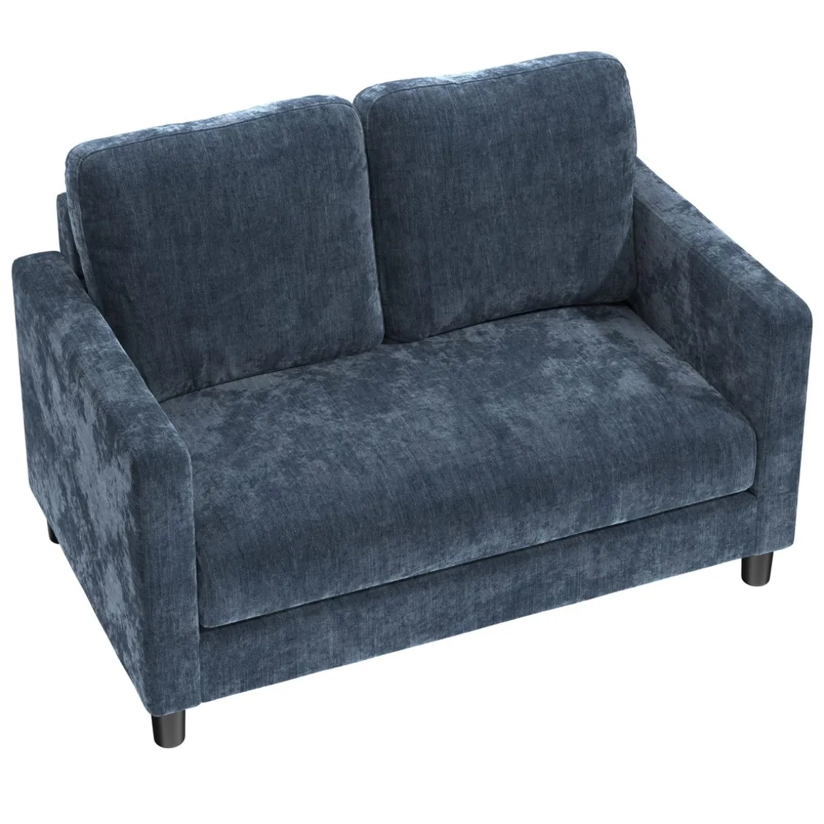 Sofa WINKLER 2-Sitzer dunkelblau