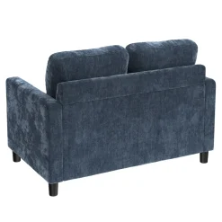 Sofa WINKLER 2-Sitzer dunkelblau
