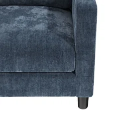 Sofa WINKLER 2-Sitzer dunkelblau
