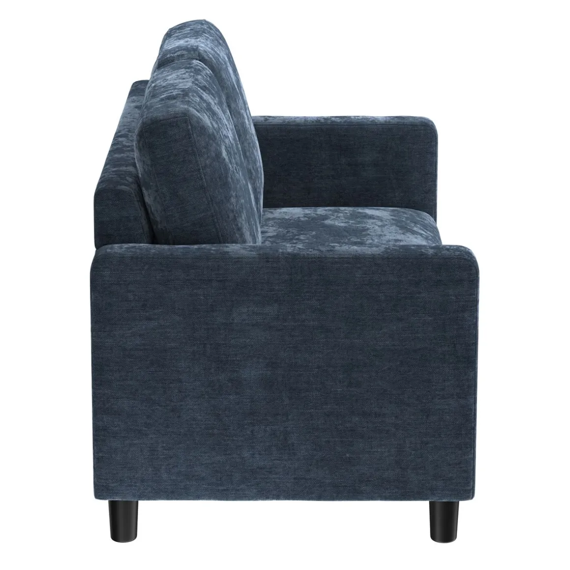 Sofa WINKLER 2-Sitzer dunkelblau