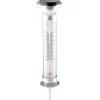 Solarlampe LED mit Thermometer