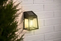 Solarlampe Wandleuchte warmweiss