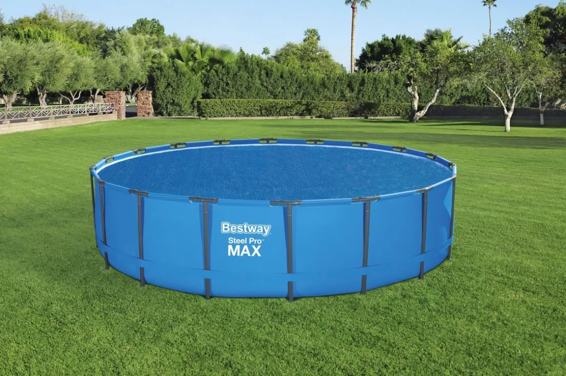 Solar Poolabdeckung rund 527 cm