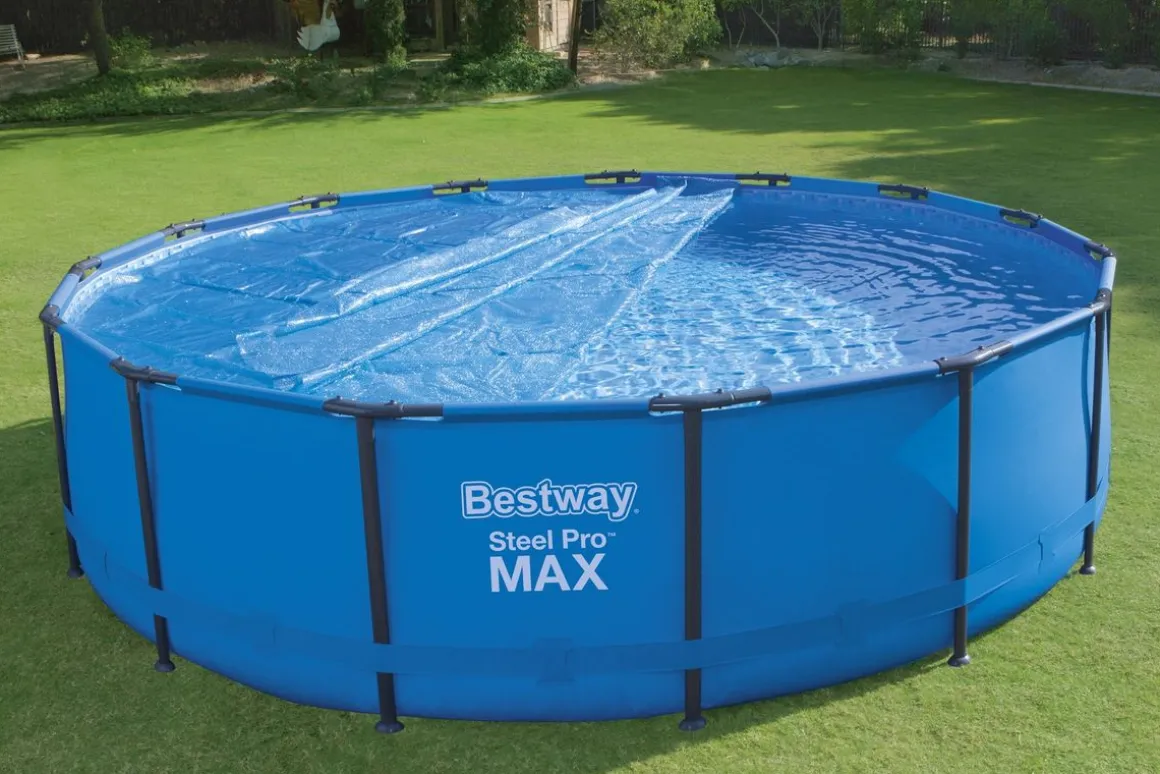 Solar Poolabdeckung rund 462 cm