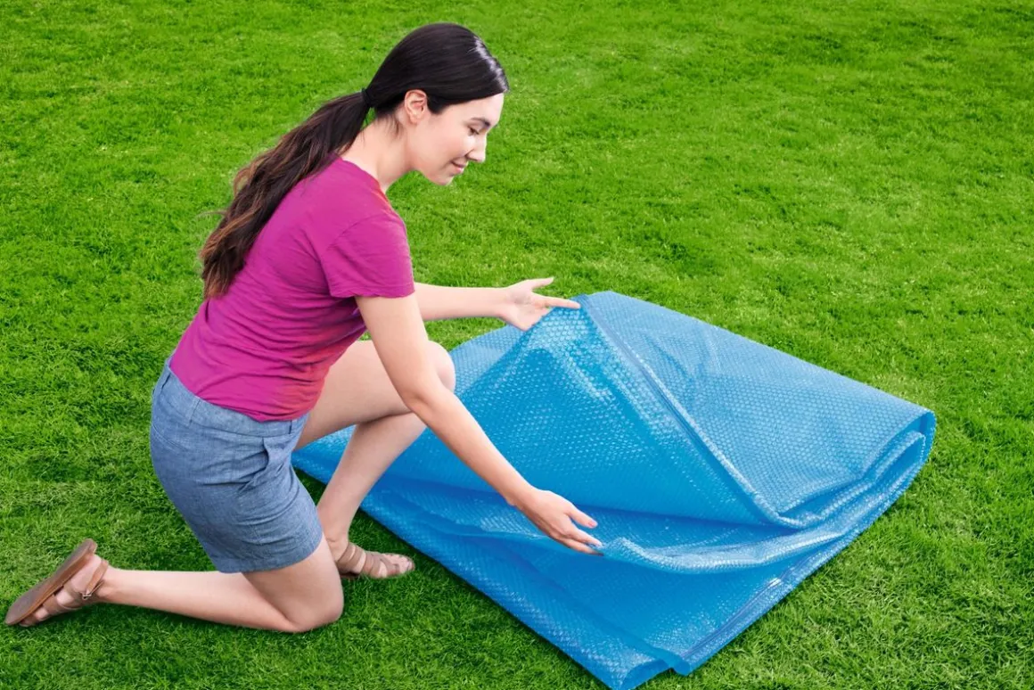 Solar Poolabdeckung rund 417 cm