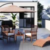 Sonnenliege Holz ALMERIA klappbar
