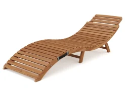 Sonnenliege Holz ALMERIA klappbar