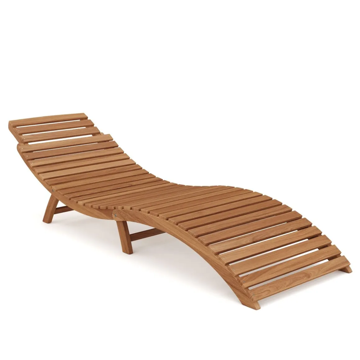 Sonnenliege Holz ALMERIA klappbar