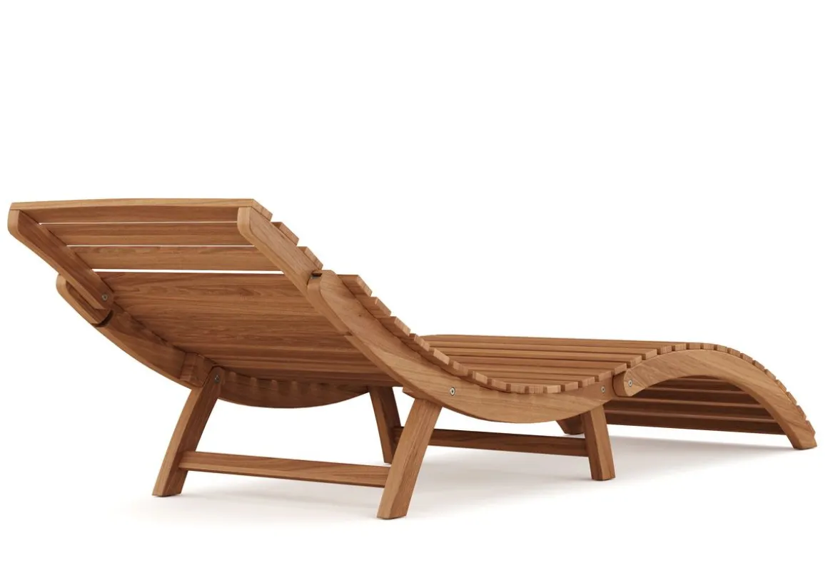 Sonnenliege Holz ALMERIA klappbar