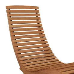 Sonnenliege Schaukelstuhl Holz BADALONA
